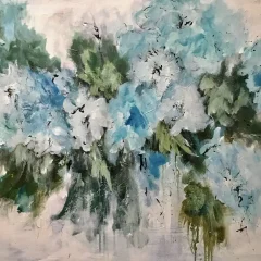 Burst of Blue